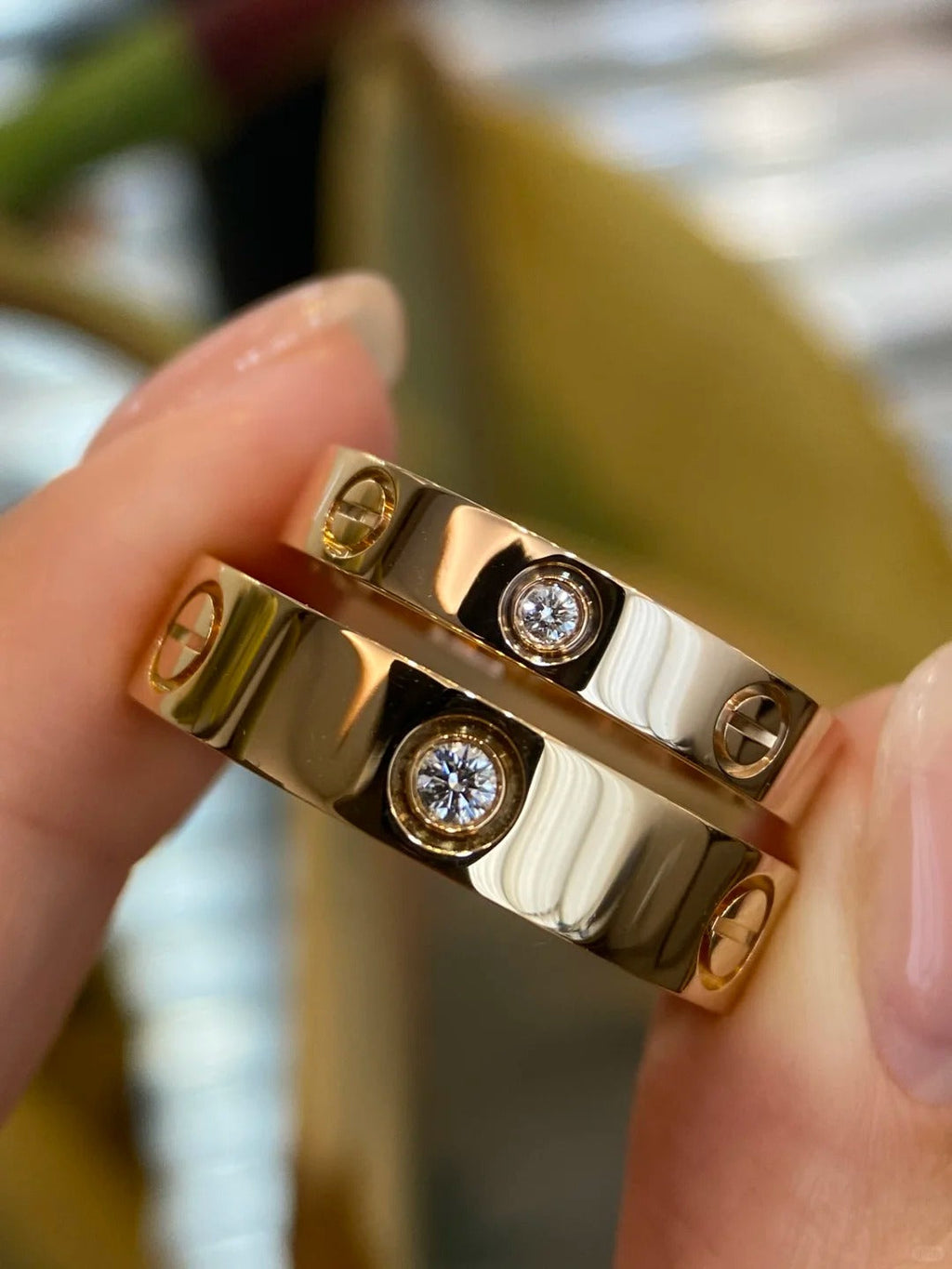 Cartier Cartier Love Ring Classic Model, 3 Diamonds