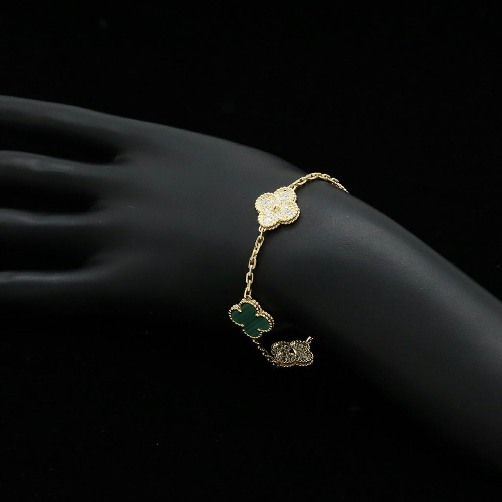 Alhambra Bracelet 18K Yellow Gold