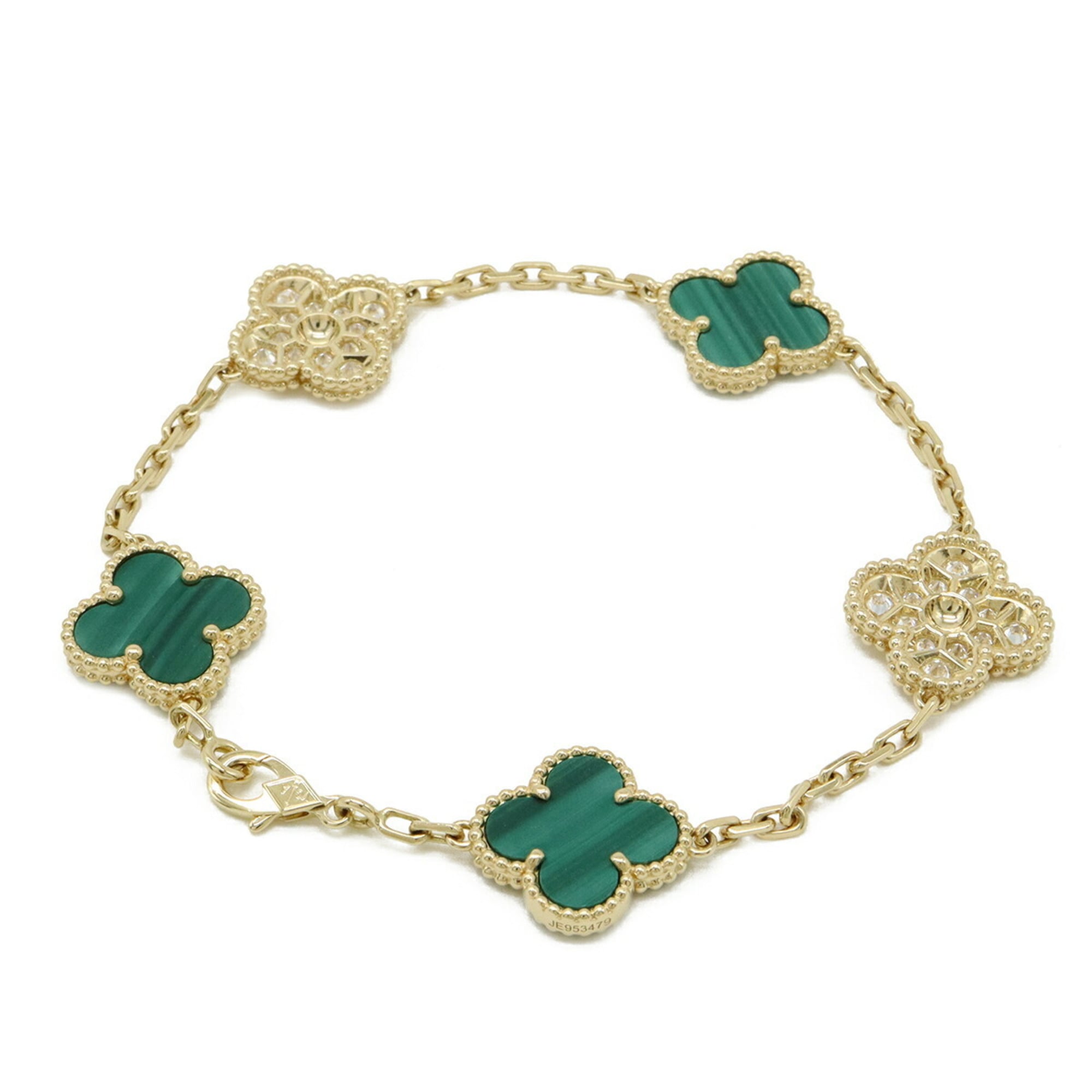 Alhambra Bracelet 18K Yellow Gold
