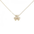 Frivole Mini Pendant Necklace 18K Yellow Gold with Diamond