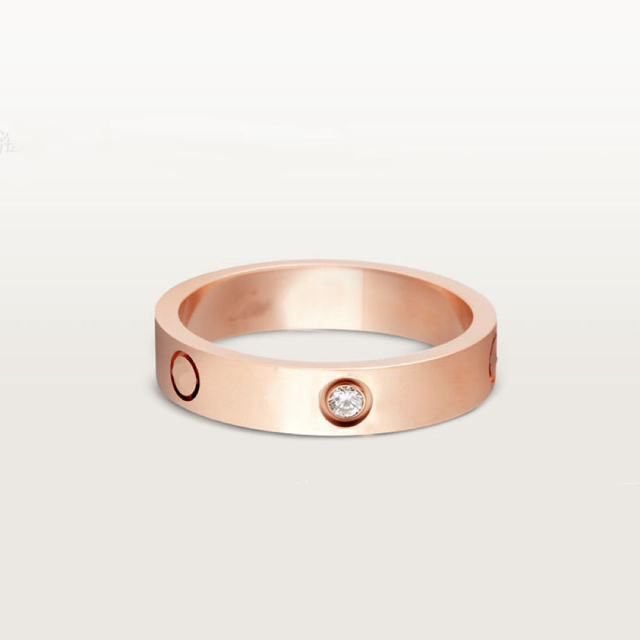 Cartier ring Love Ring Small Model, 3 Diamonds