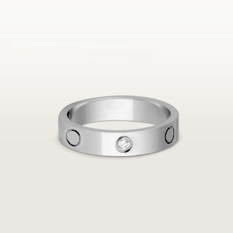 Cartier ring Love Ring Small Model, 3 Diamonds