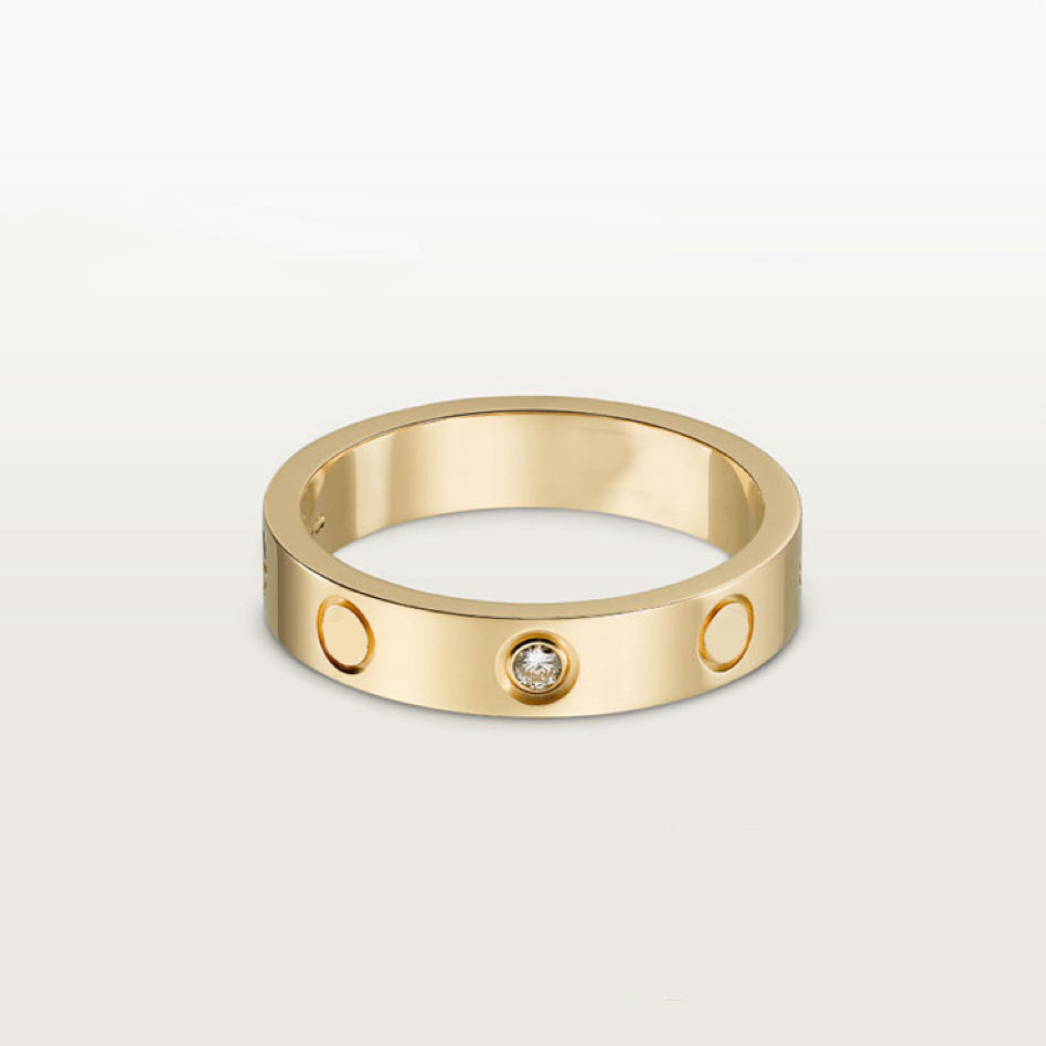 Cartier ring Love Ring Small Model, 3 Diamonds