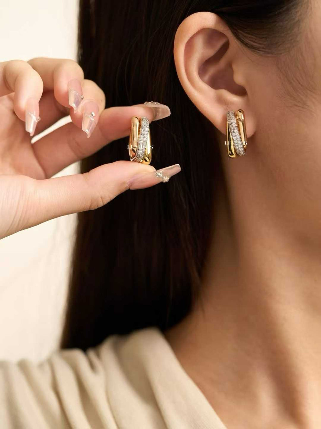 Cartier Lux Cartier Trinity Earrings