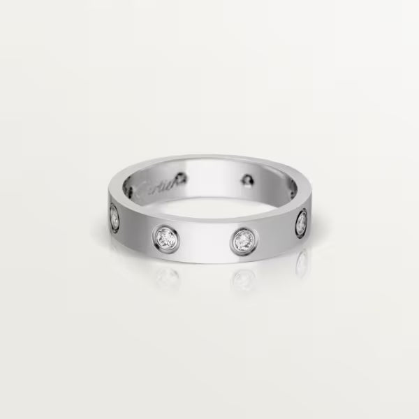 Cartier ring Love ring, small model, 8 diamonds