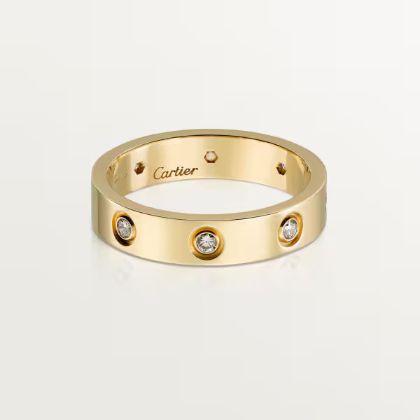 Cartier ring Love ring, small model, 8 diamonds