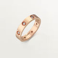 Cartier ring Love ring, small model, 8 diamonds
