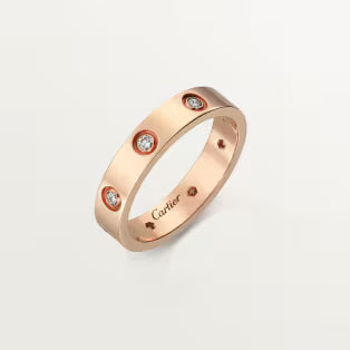 Cartier ring Love ring, small model, 8 diamonds