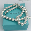 TiffanyNecklace 20” Mens Tiffany & Co HardWear Necklace 10mm Bead Ball in Sterling Silver