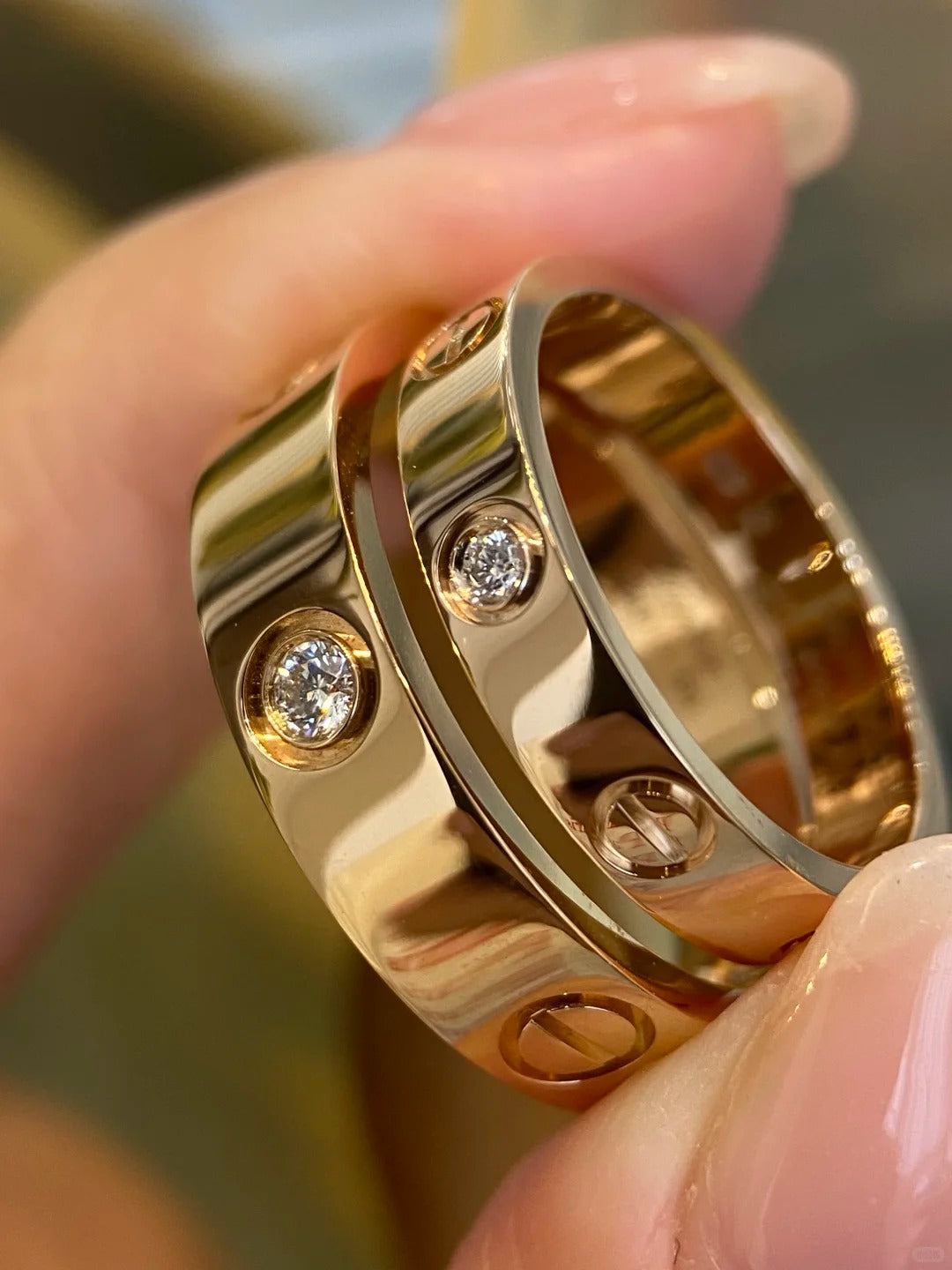 Cartier Cartier Love Ring Classic Model, 3 Diamonds