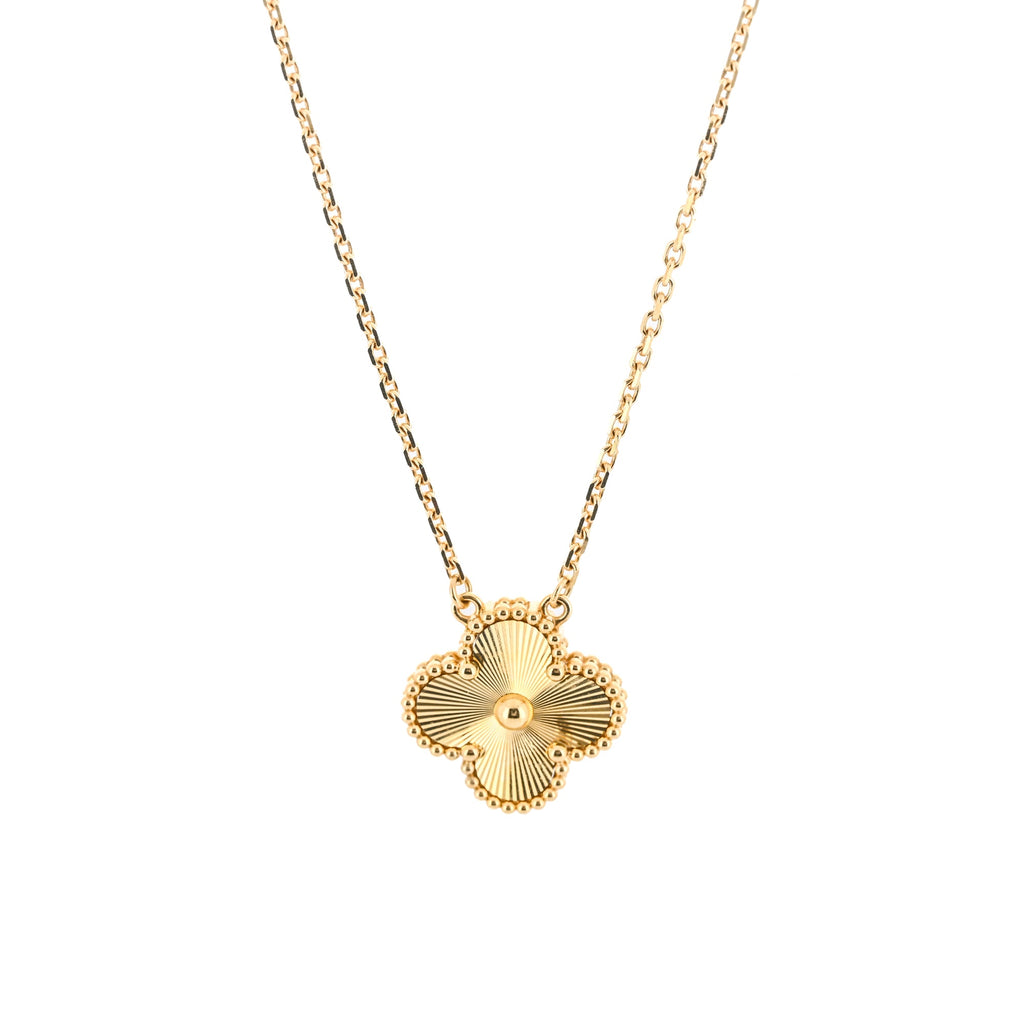 Van Cleef & Arpels | Alhambra Necklace, 16.5" - 18K Yellow Gold