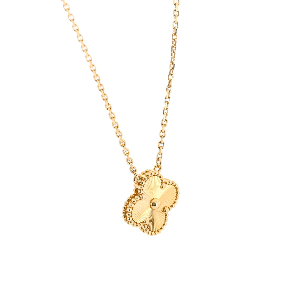 Van Cleef & Arpels | Alhambra Necklace, 16.5" - 18K Yellow Gold