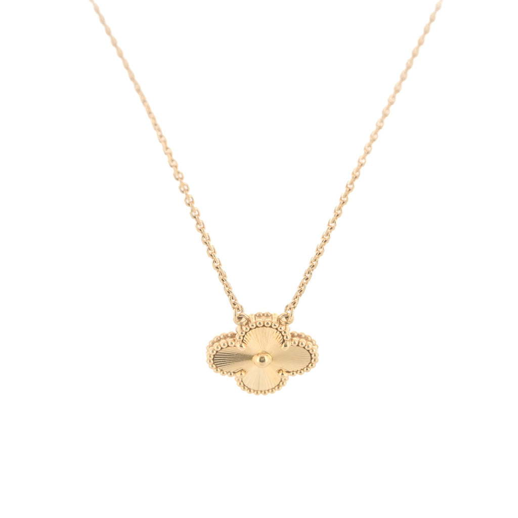 Van Cleef & Arpels | Alhambra Necklace, 16.5" - 18K Yellow Gold