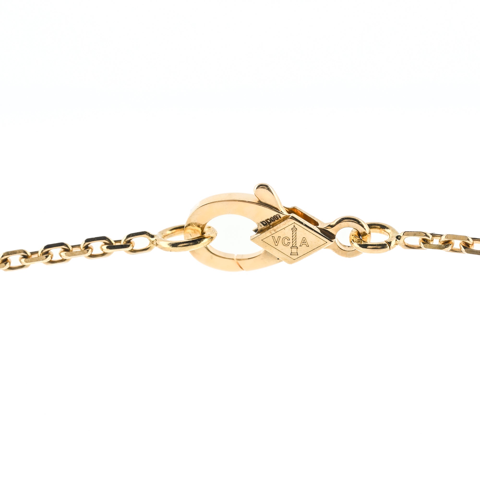 Van Cleef & Arpels | Alhambra Necklace, 16.5" - 18K Yellow Gold
