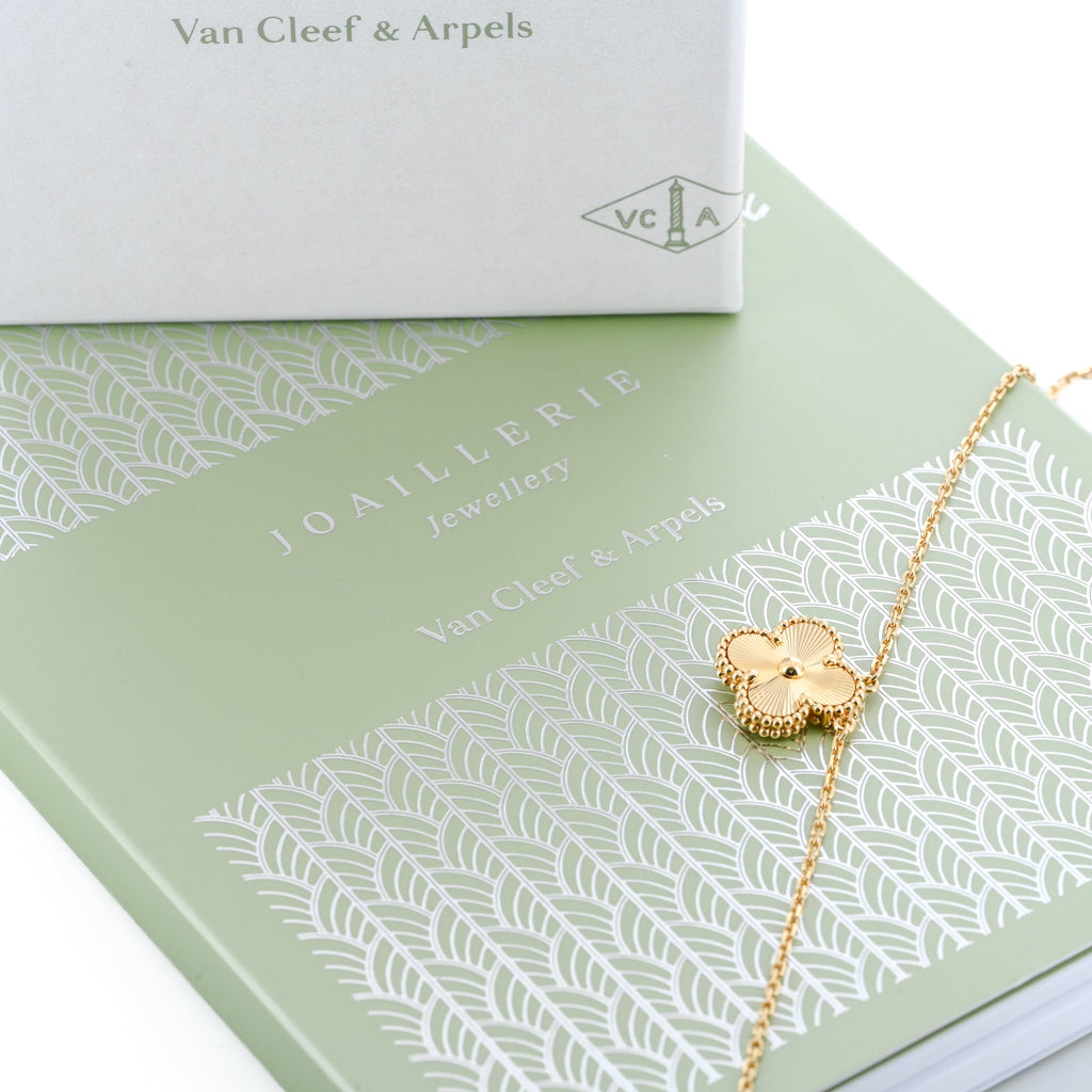 Van Cleef & Arpels | Alhambra Necklace, 16.5" - 18K Yellow Gold