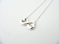 Tiffany & Co Silver Picasso Double Loving Heart Necklace 19 inch Chain Gift