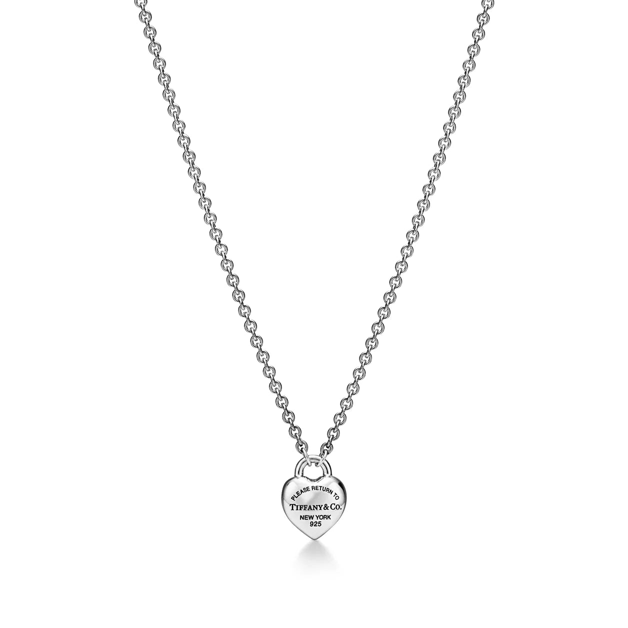 TiffanyNecklace Return to Tiffany Full Heart Pendant Necklace