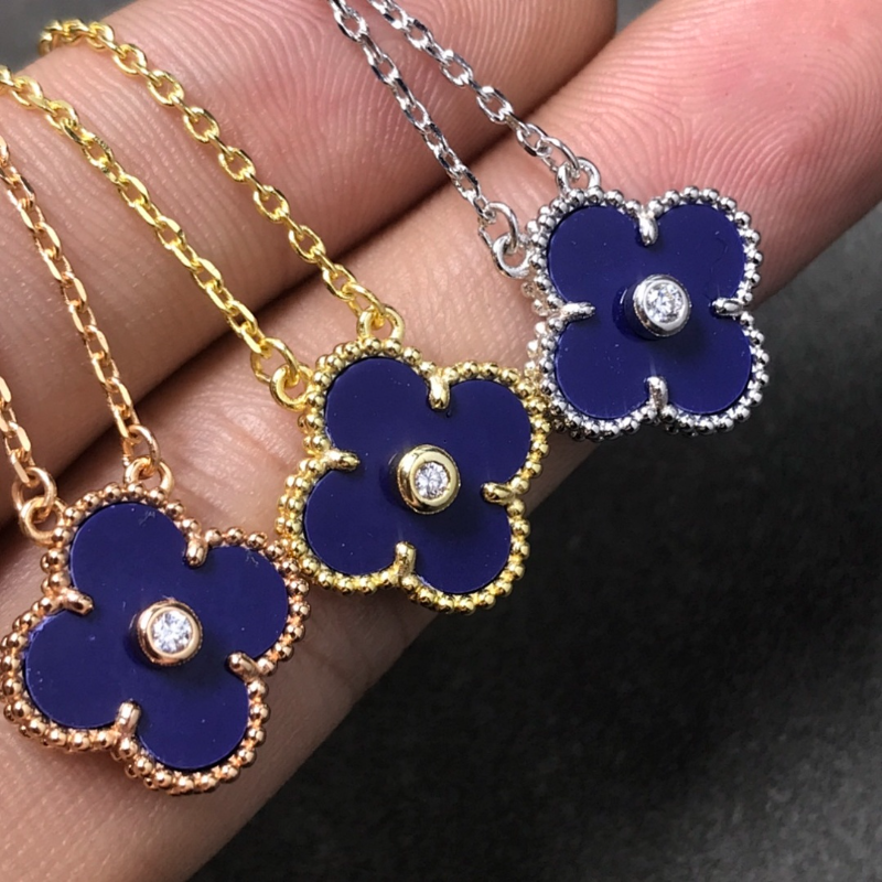 Van Cleef & Arpels  Women's New Product: Lapis Stone Necklace Jewelry