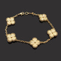 Van Cleef & Arpels Fashion new bracelet for lady jewelry about 20cm high quality gold plated jewelry