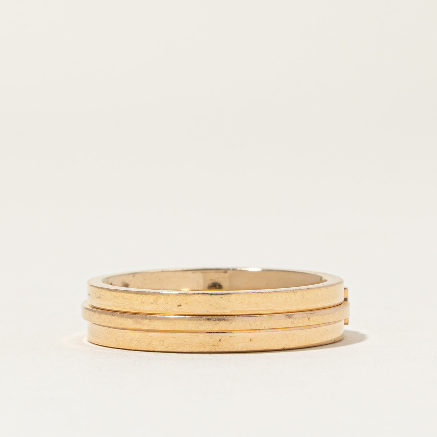 'Tiffany & Co' Tiffany Ring T Wide Ring in Yellow Gold | 5.5mm | SZ 10.5