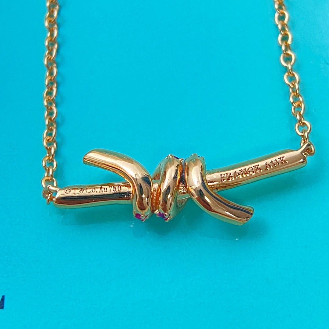 TiffanyNecklace Knot Necklace