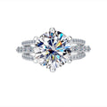 Cartier 5 Carats Six Claw Moissanite Ring