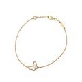 Charm Bracelet Yellow Gold With Mother Of Pearl