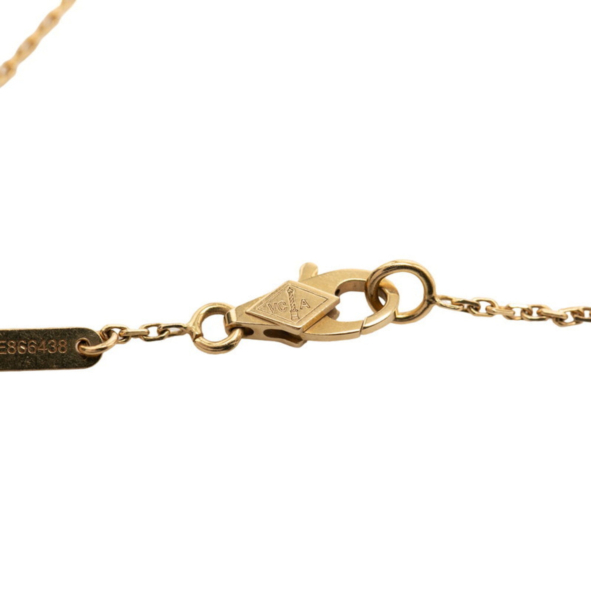 Charm Bracelet Yellow Gold With Mother Of Pearl