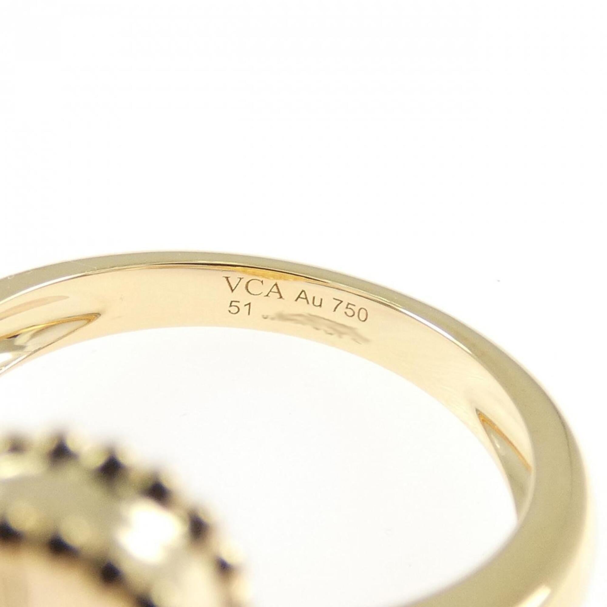 Vintage Alhambra Ring Yellow Gold