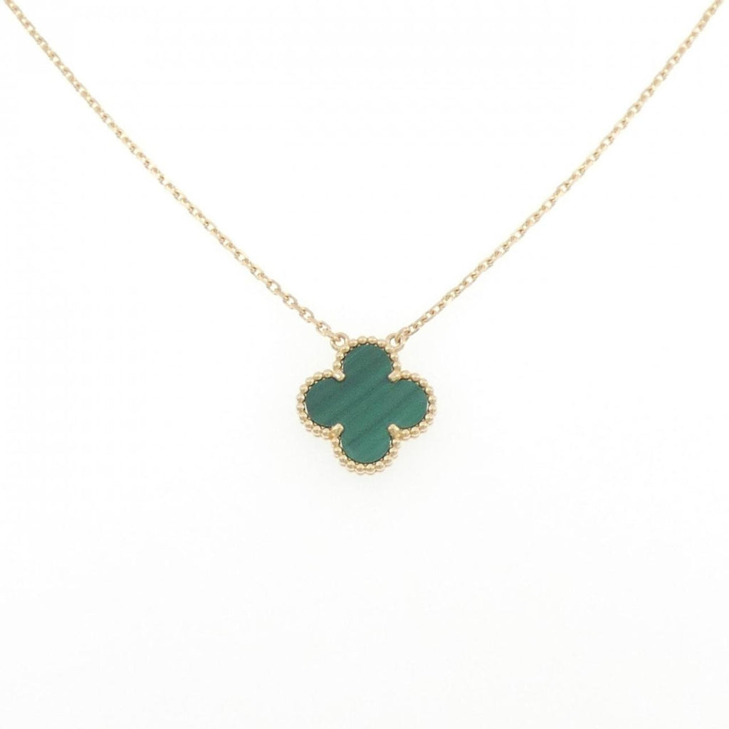 Vintage Alhambra Pendant Necklace Yellow Gold