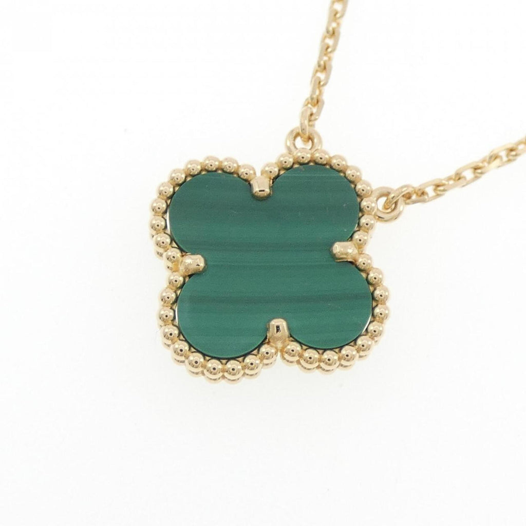 Vintage Alhambra Pendant Necklace Yellow Gold