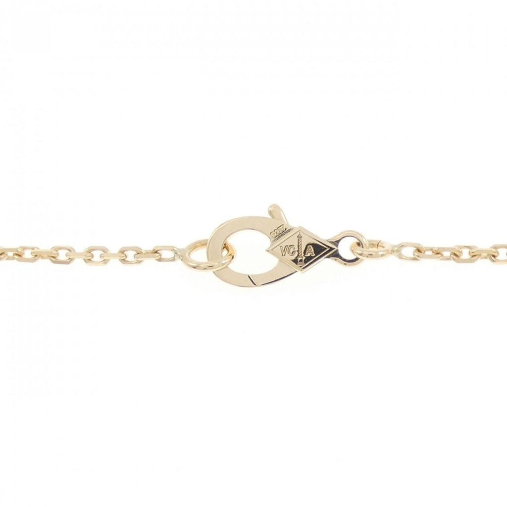 Vintage Alhambra Pendant Necklace Yellow Gold