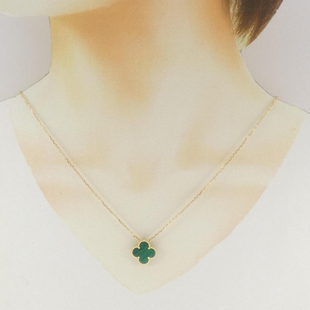 Vintage Alhambra Pendant Necklace Yellow Gold