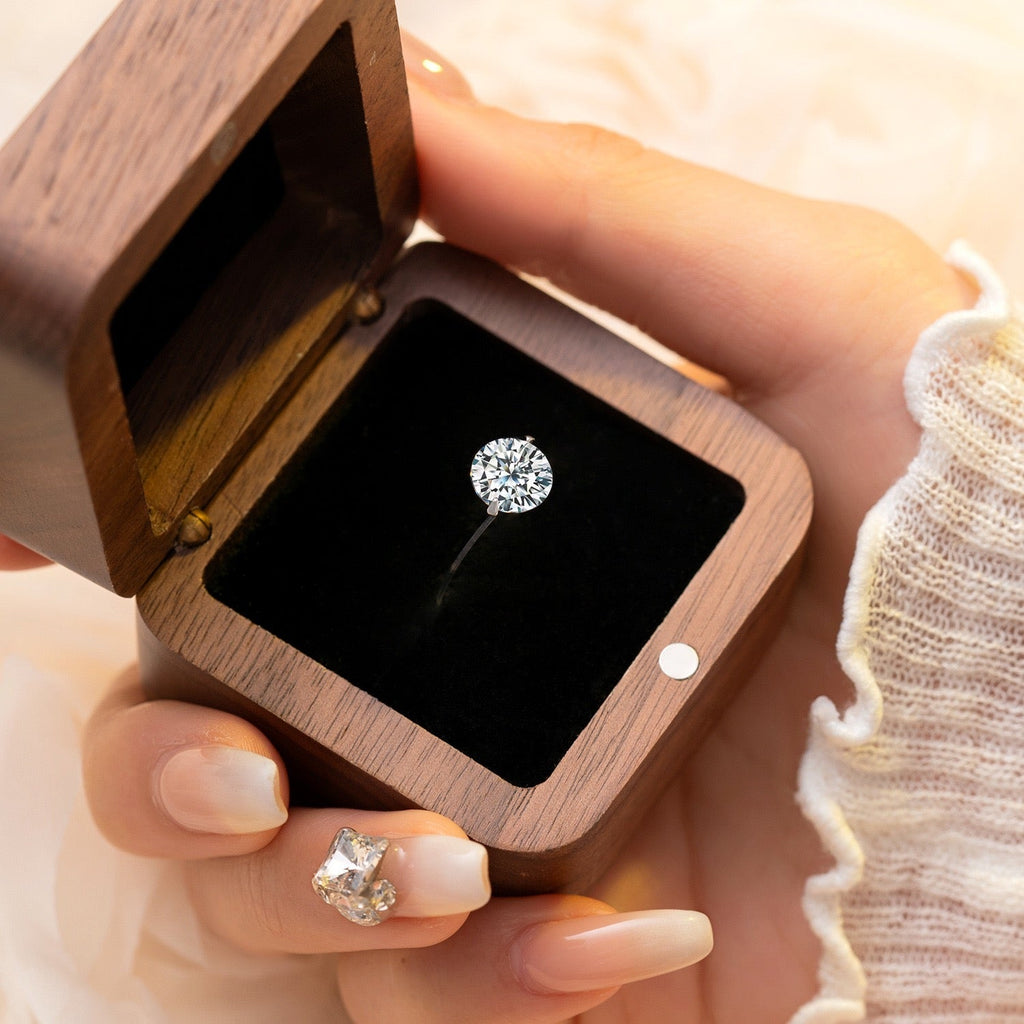 Cartier 1 Carat 2 Carats Mermaid Tear Moissanite Ring