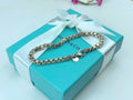 Tiffany & Co. Venetian 4.0mm Box Link Bracelet 925 Sterling Silver JR741