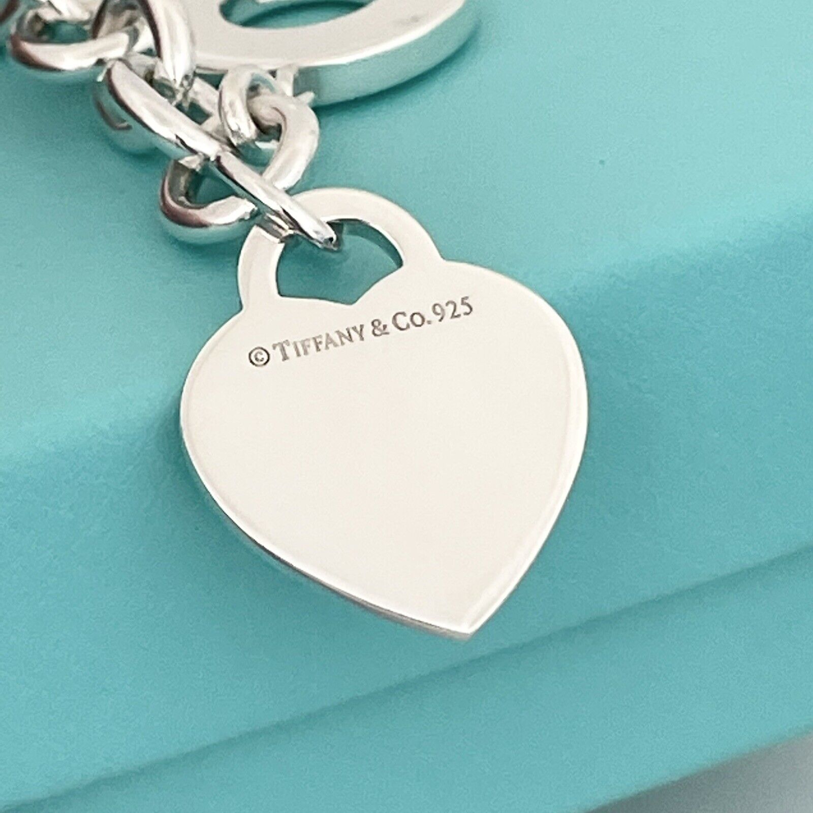 TiffanyNecklace 16.5" Return To Tiffany Heart Tag Toggle Necklace in Sterling Silver