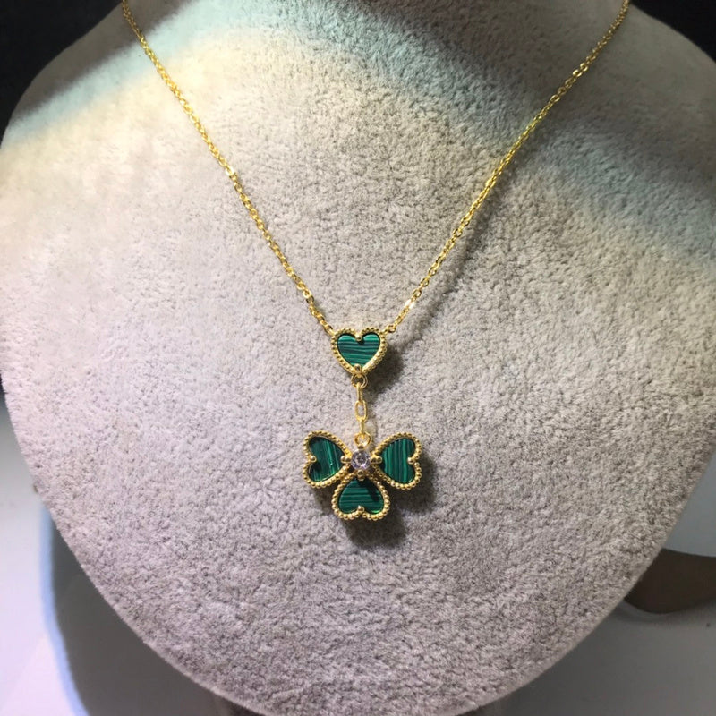 Van Cleef & Arpels   Women's four-heart necklace jewelry