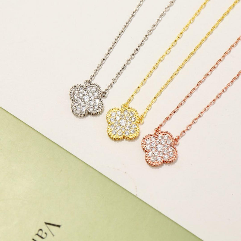 Van Cleef & Arpels Necklace 316L steel plating gold Jewelry