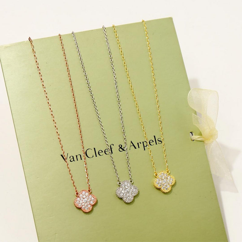 Van Cleef & Arpels Necklace 316L steel plating gold Jewelry