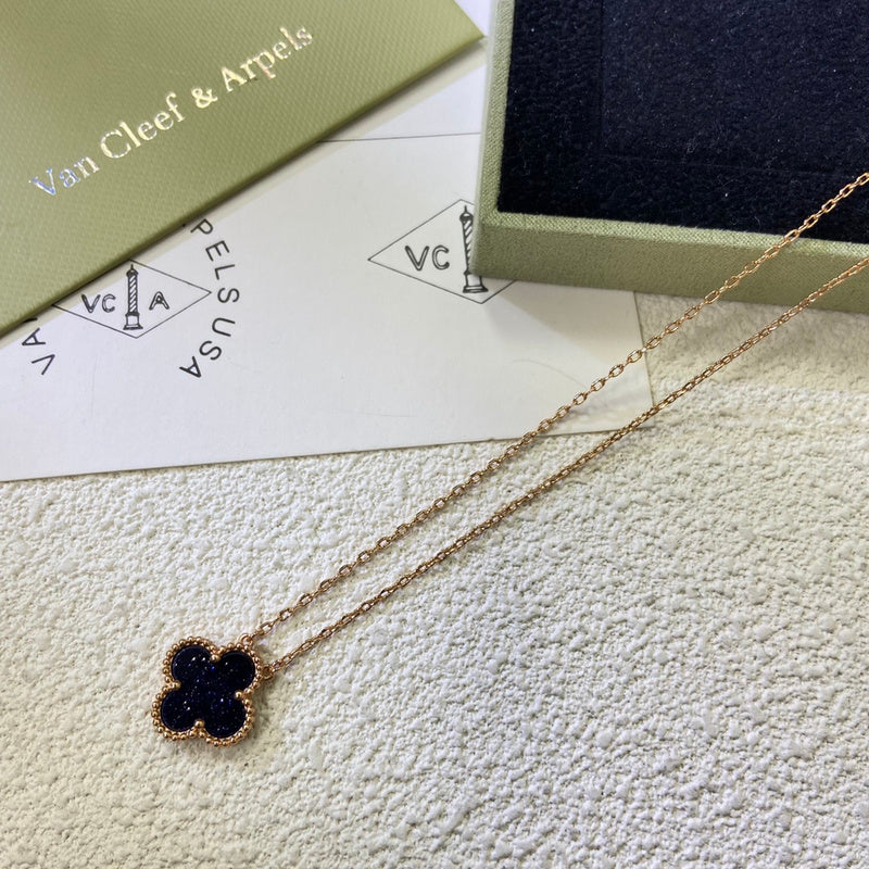 Van Cleef & Arpels  New Colorful Gold Necklace Jewelry
