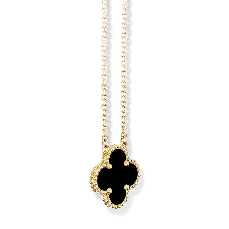 Van Cleef & Arpels Necklace Stainless steel gold plating Jewelry