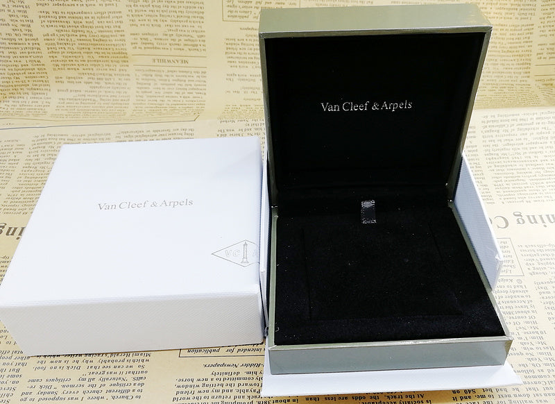 Van Cleef & Arpels Clover Bracelet single flower steel braceletabout 17cm+4cm extra   Jewelry