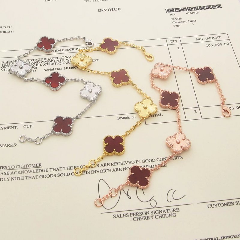 Van Cleef & Arpels Fashion new braceletabout 17cm+4cm extra   Jewelry