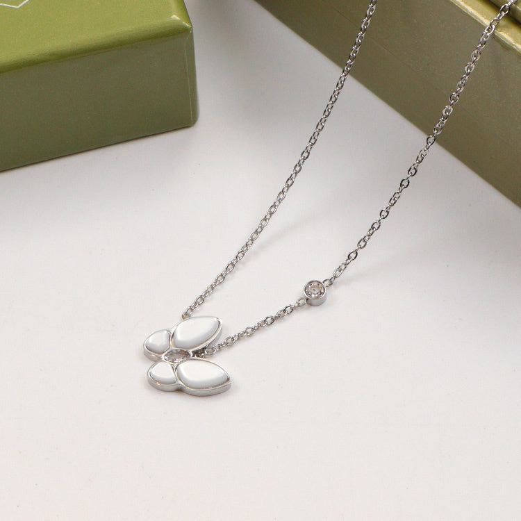 Van Cleef & Arpels Necklace 316L steel plating gold Jewelry