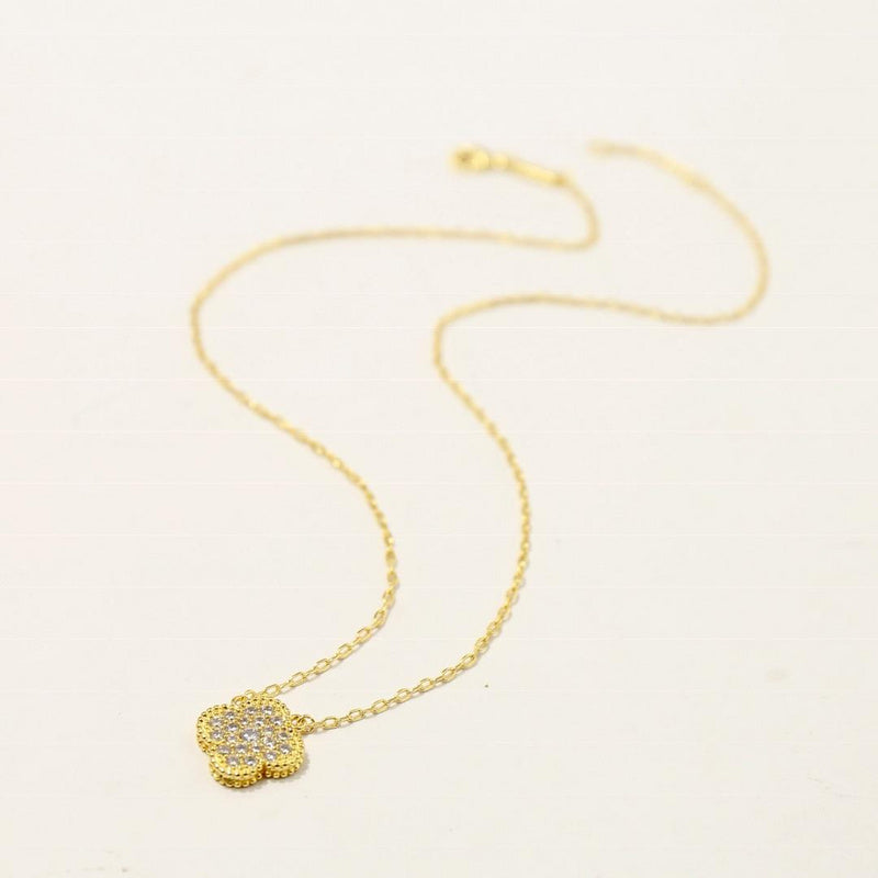 Van Cleef & Arpels Necklace 316L steel plating gold Jewelry