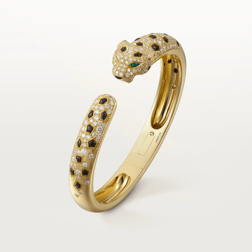 CARTIER PANTHERE BIG BRACELET DIAMONDS