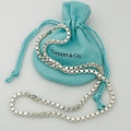 TiffanyNecklace 20” Tiffany & Co Venetian Box Link Necklace in Sterling Silver - Large Men’s Unisex
