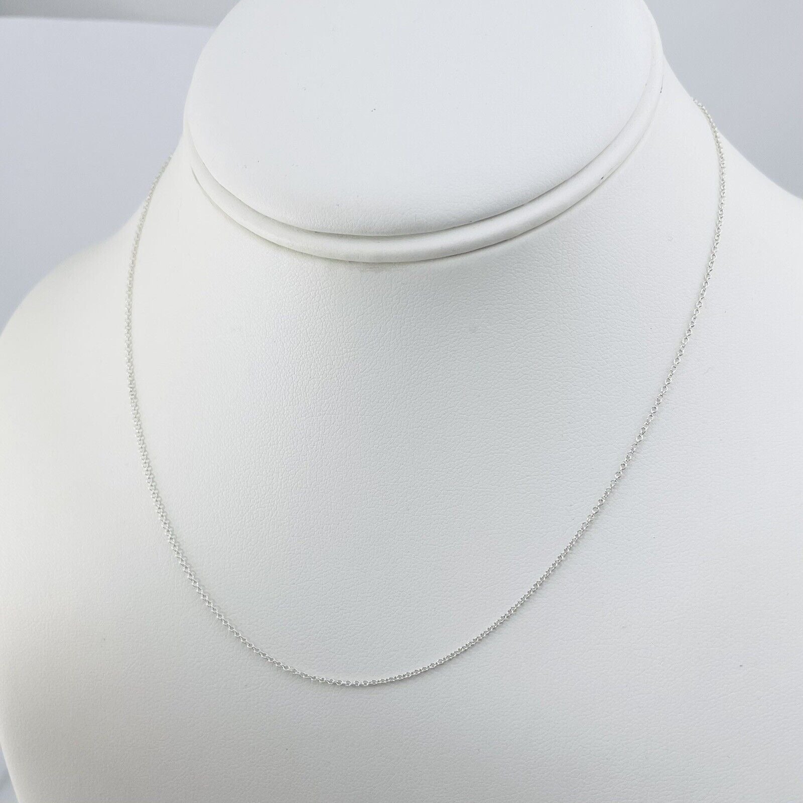 TiffanyNecklace Tiffany & Co Chain Necklace 16 inch in Sterling Silver