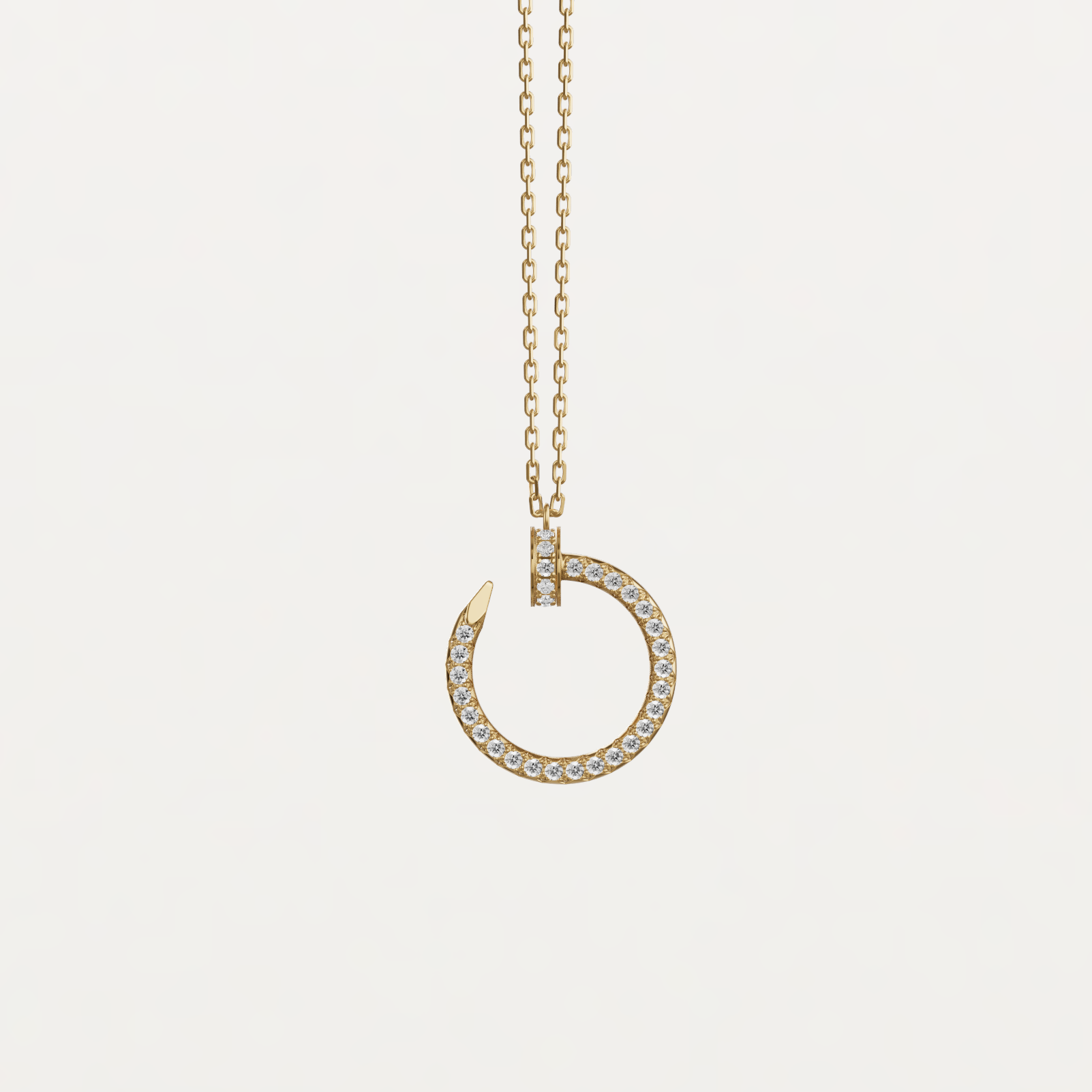 Cartier necklace Juste Un Clou Pendant, Diamonds