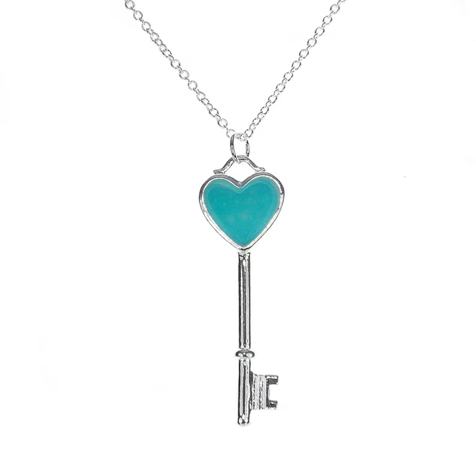 TiffanyNecklace Key Necklace